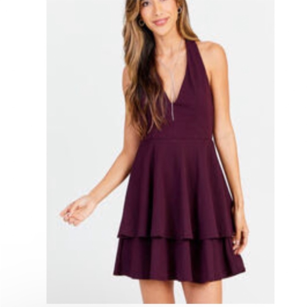 Altar'd State Purple Mini Dress